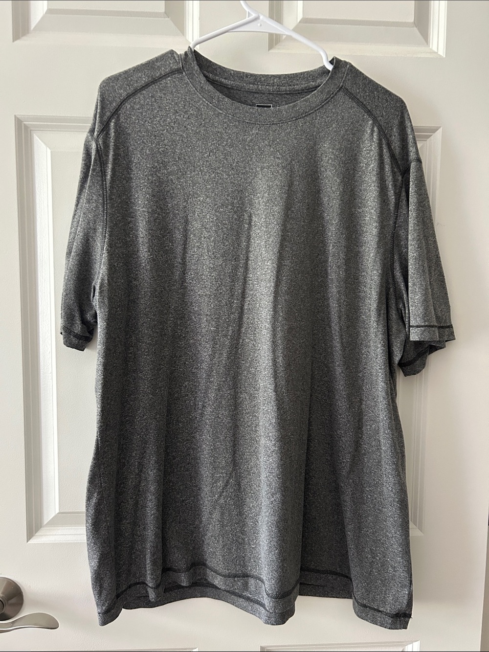 REI Men's Heather Charcoal Short Sleeve Performance Tee XL